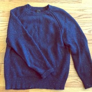 J crew wool crew neck sweater